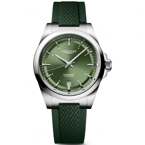 Longines Men's CONQUEST 38mm Green Automatic Watch