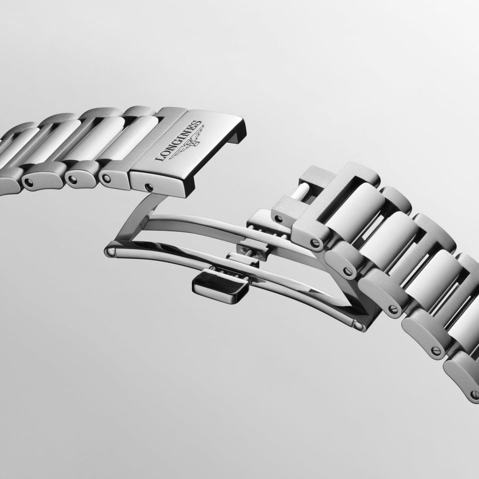 Longines Men's CONQUEST 38mm Sunray Black Dial Automatic Watch