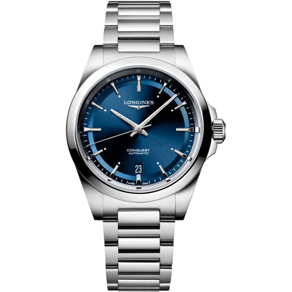 Longines Men's CONQUEST 38mm Sunray Blue Dial Automatic Watch