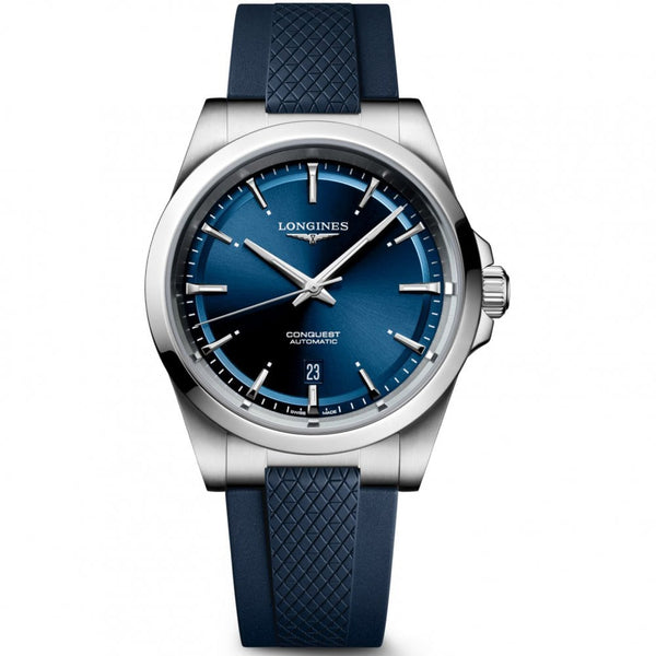 Longines Men's CONQUEST 41mm Blue Automatic Watch