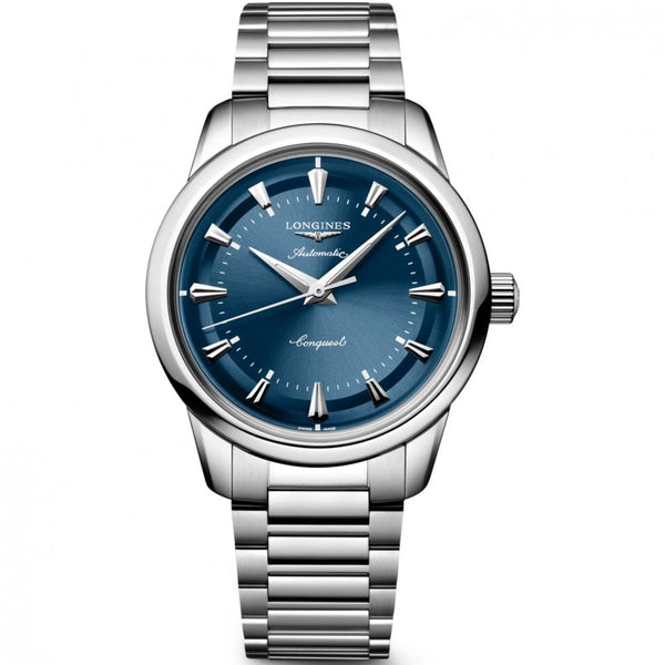 Longines Men's CONQUEST Heritage 38mm Automatic Blue Dial Watch