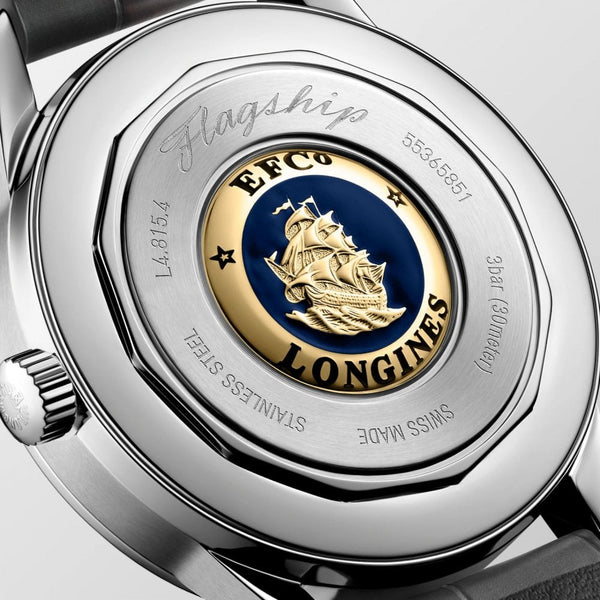 Longines Men's FLAGSHIP HERITAGE Moonphase 38.5mm Automatic Watch