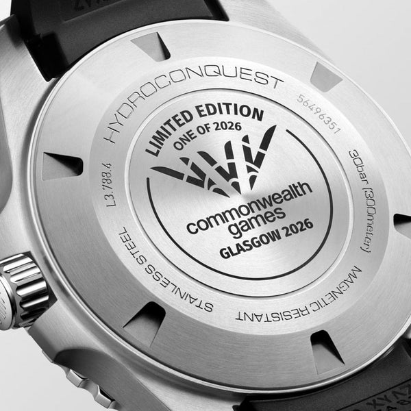 Longines Men's Hydroconquest 2026 Commonwealth Games 42mm Watch