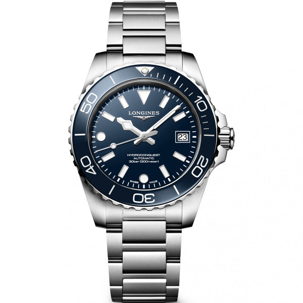 Longines Men's Hydroconquest 39mm Automatic Blue Dial Watch