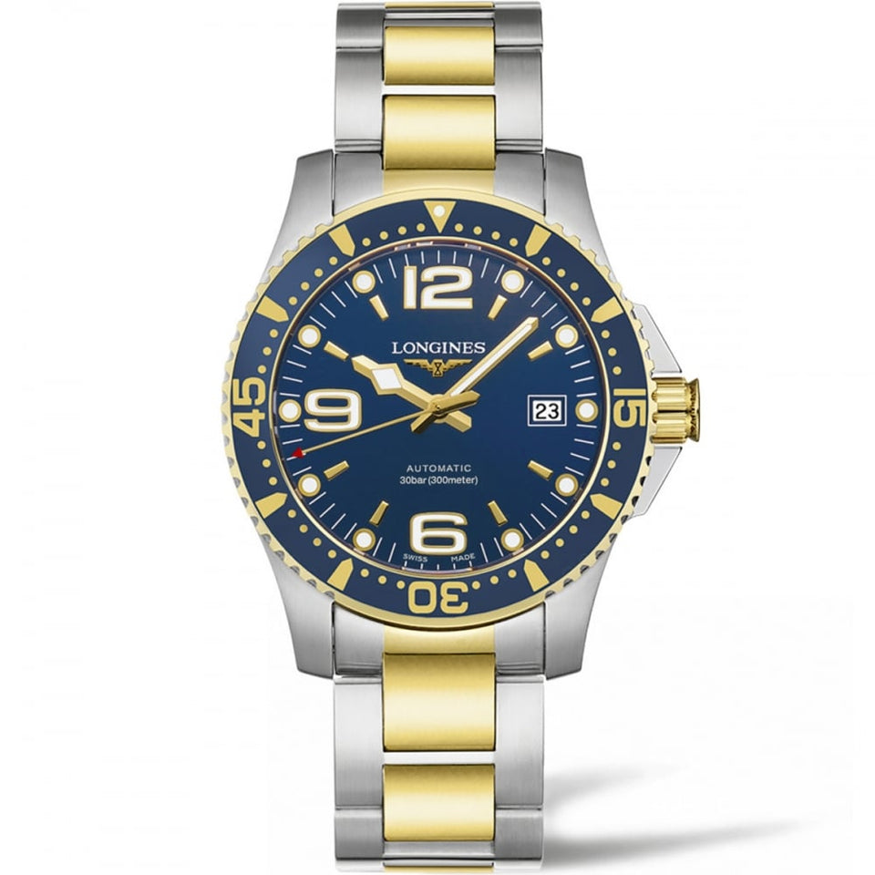 Longines Men's HYDROCONQUEST 41mm Bi-Colour Automatic Watch