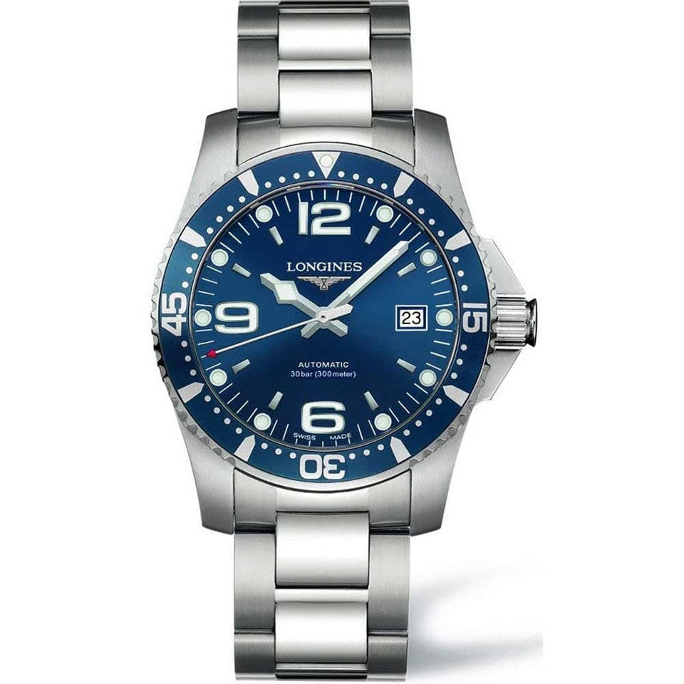 Longines Men's HYDROCONQUEST 41mm Blue Dial Automatic Watch