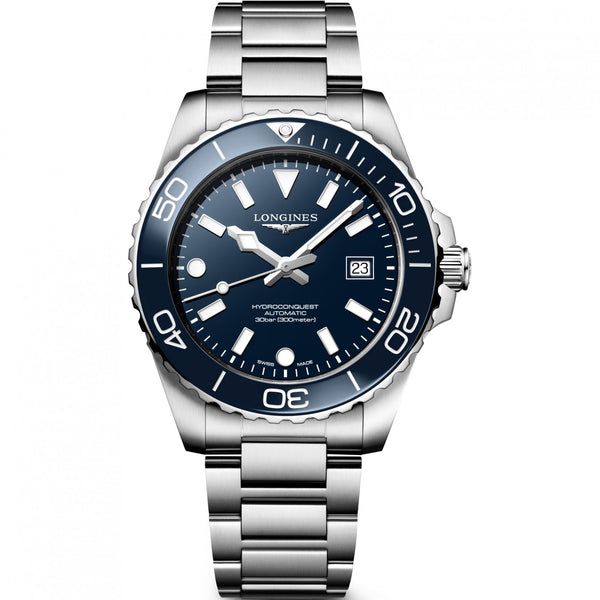 Longines Men's Hydroconquest 42mm Automatic Blue Dial Watch