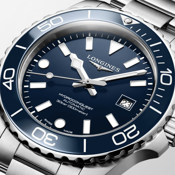 Longines Men's Hydroconquest 42mm Automatic Blue Dial Watch