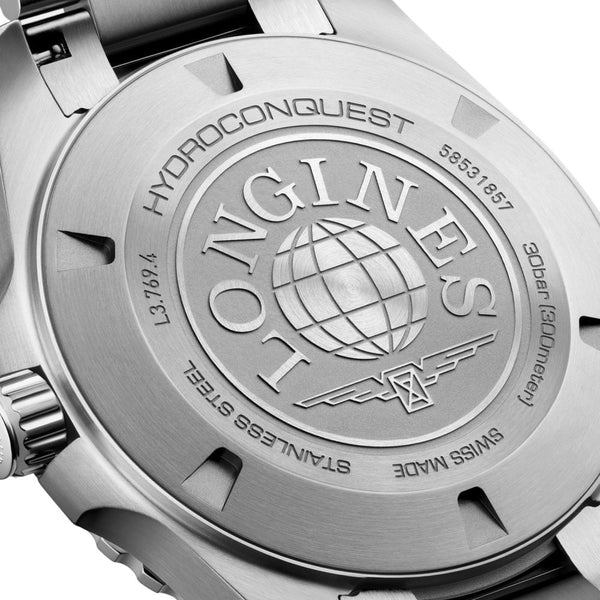 Longines Men's Hydroconquest Black 42mm Quartz Watch