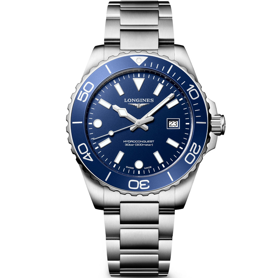 Longines Men's Hydroconquest Blue 42mm Quartz Watch