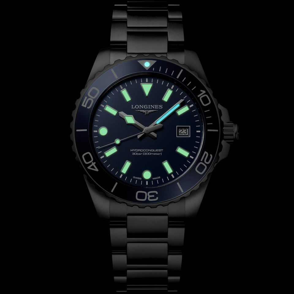 Longines Men's Hydroconquest Blue 42mm Quartz Watch