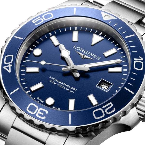 Longines Men's Hydroconquest Blue 42mm Quartz Watch