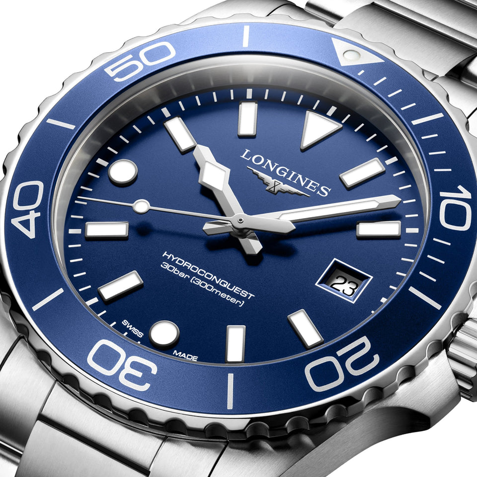 Longines Men's Hydroconquest Blue 42mm Quartz Watch