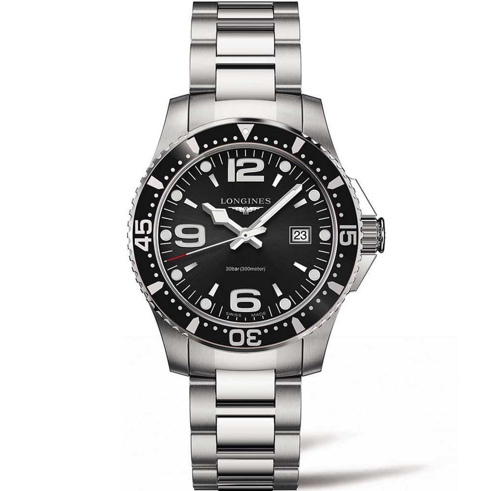 Longines Men's HYDROCONQUEST Quartz 39mm Diver's Watch