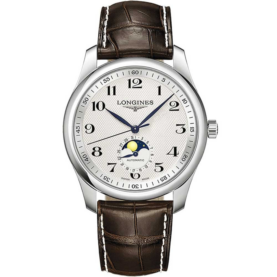 Longines Men's MASTER COLLECTION Moonphase Automatic Watch | 40mm