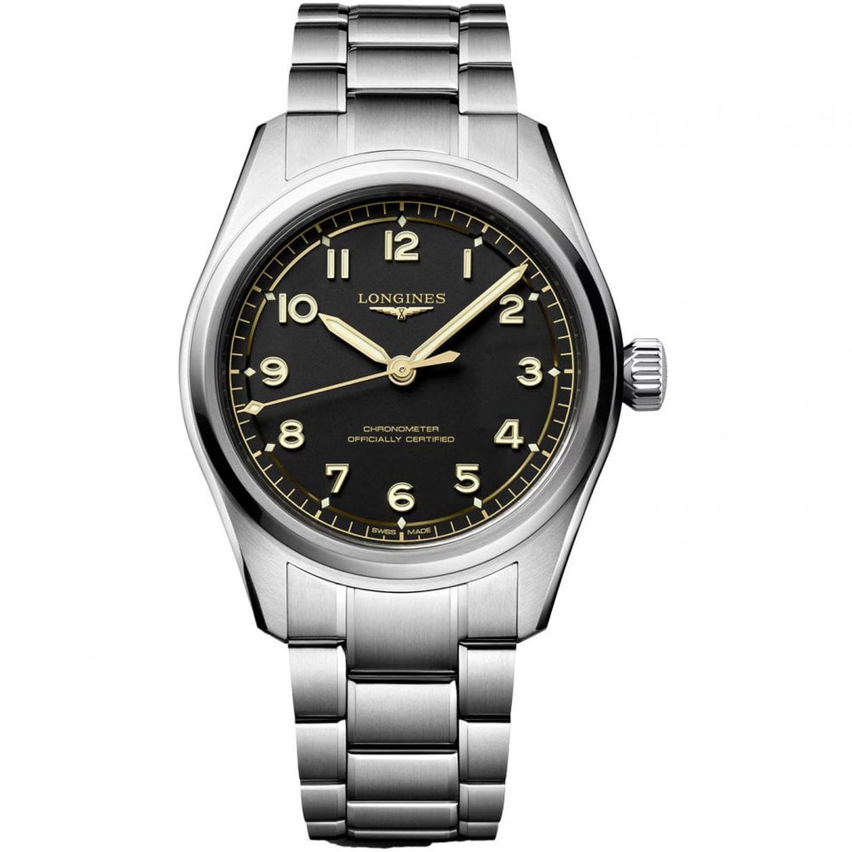 Longines Men's Spirit Pilot 39mm Automatic Watch