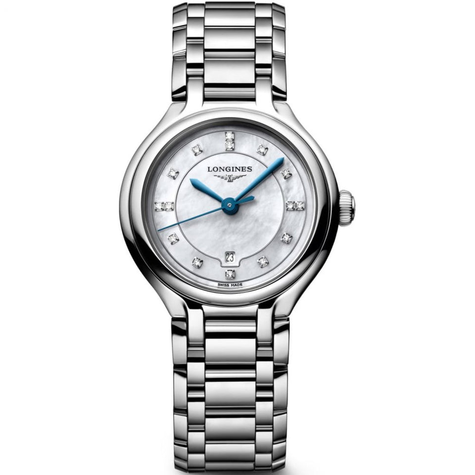 Longines Longines Primaluna Mother of Pearl Diamond Set Quartz Watch