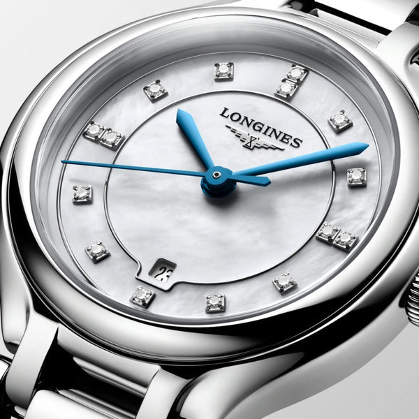 Longines Longines Primaluna Mother of Pearl Diamond Set Quartz Watch