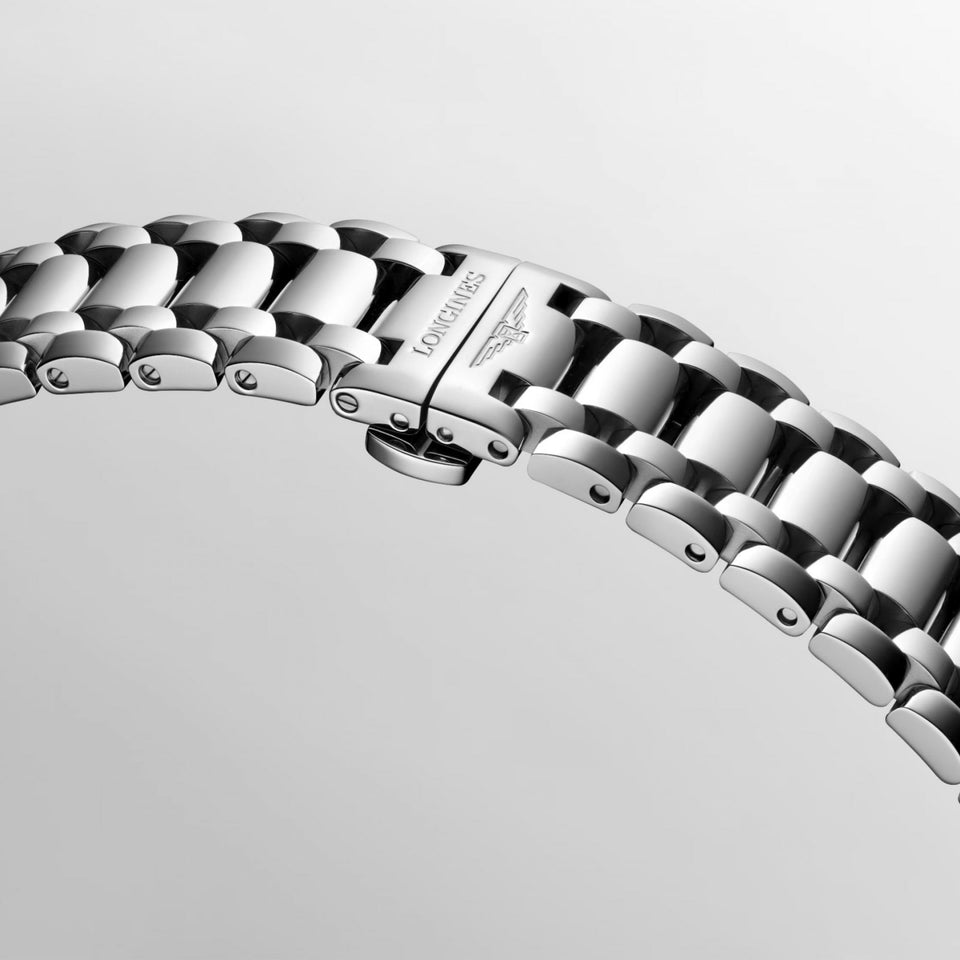 Longines Longines Primaluna Mother of Pearl Diamond Set Quartz Watch