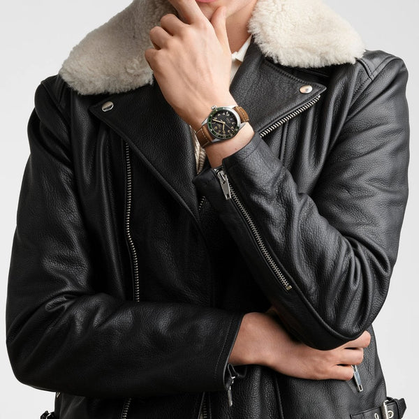 Longines SPIRIT ZULU TIME 39mm GMT Watch | Black Dial