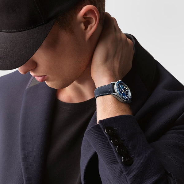 Longines SPIRIT ZULU TIME 42mm Gent's GMT Watch | Blue Dial
