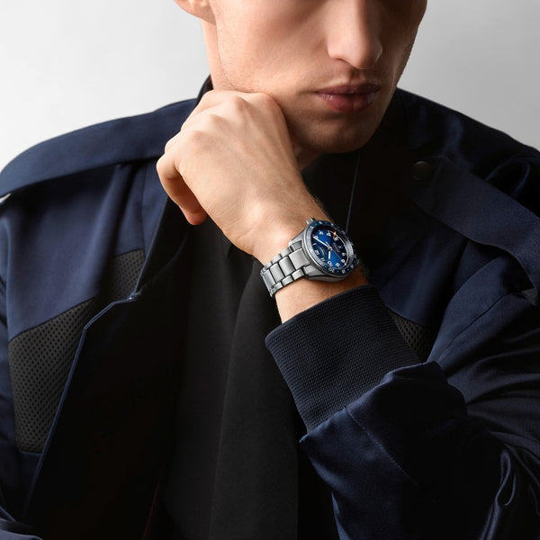 Longines SPIRIT ZULU TIME 42mm GMT Watch | Blue Dial