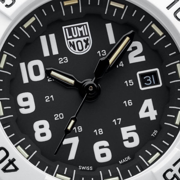 Luminox Artic Edition Navy SEAL 45mm White Rubber Strap Watch