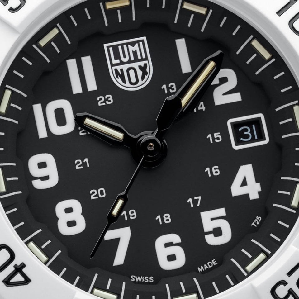 Luminox Artic Edition Navy SEAL 45mm White Rubber Strap Watch