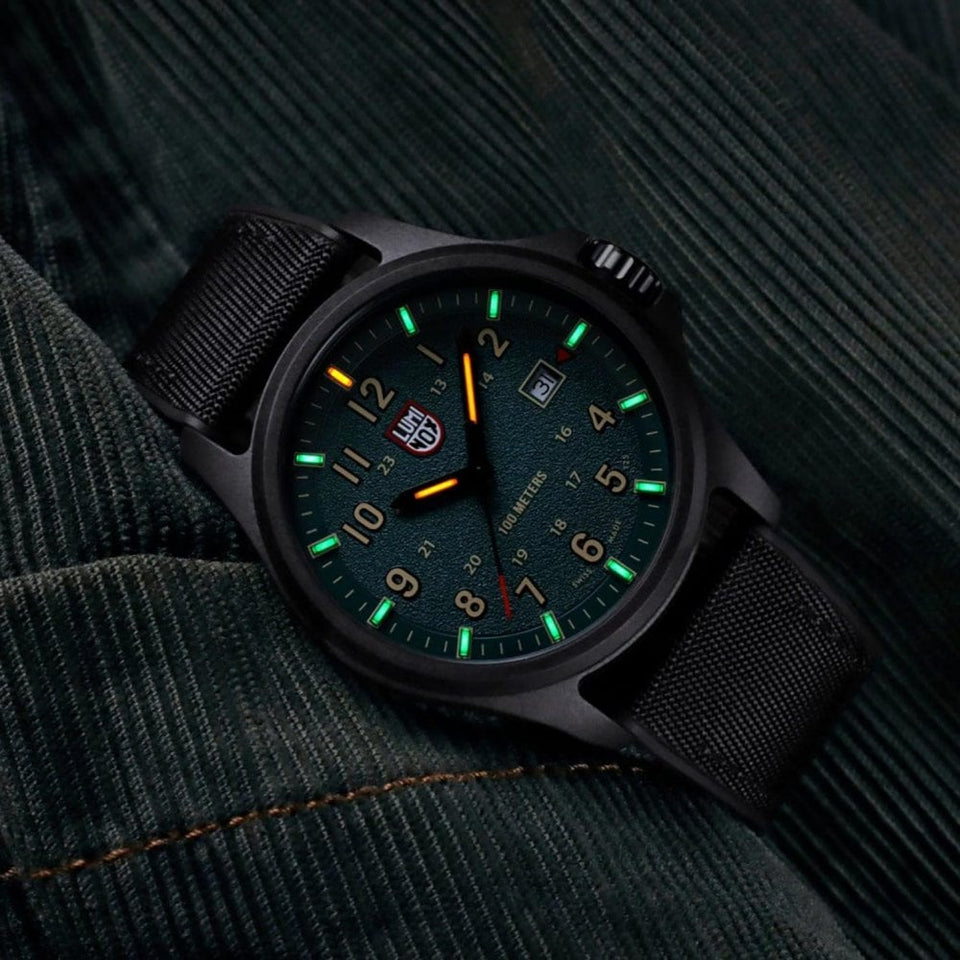 Luminox Atacama Field 43mm Dark Green Dial Watch