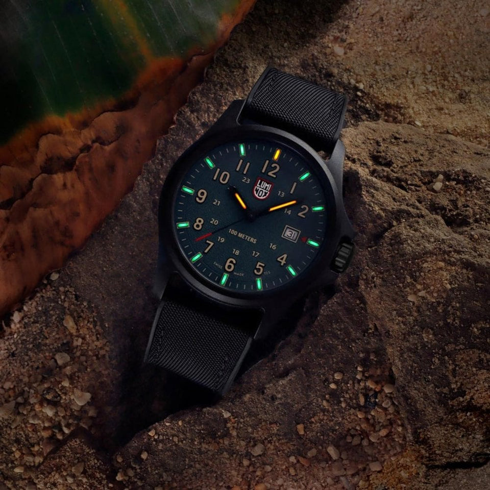 Luminox Atacama Field 43mm Dark Green Dial Watch