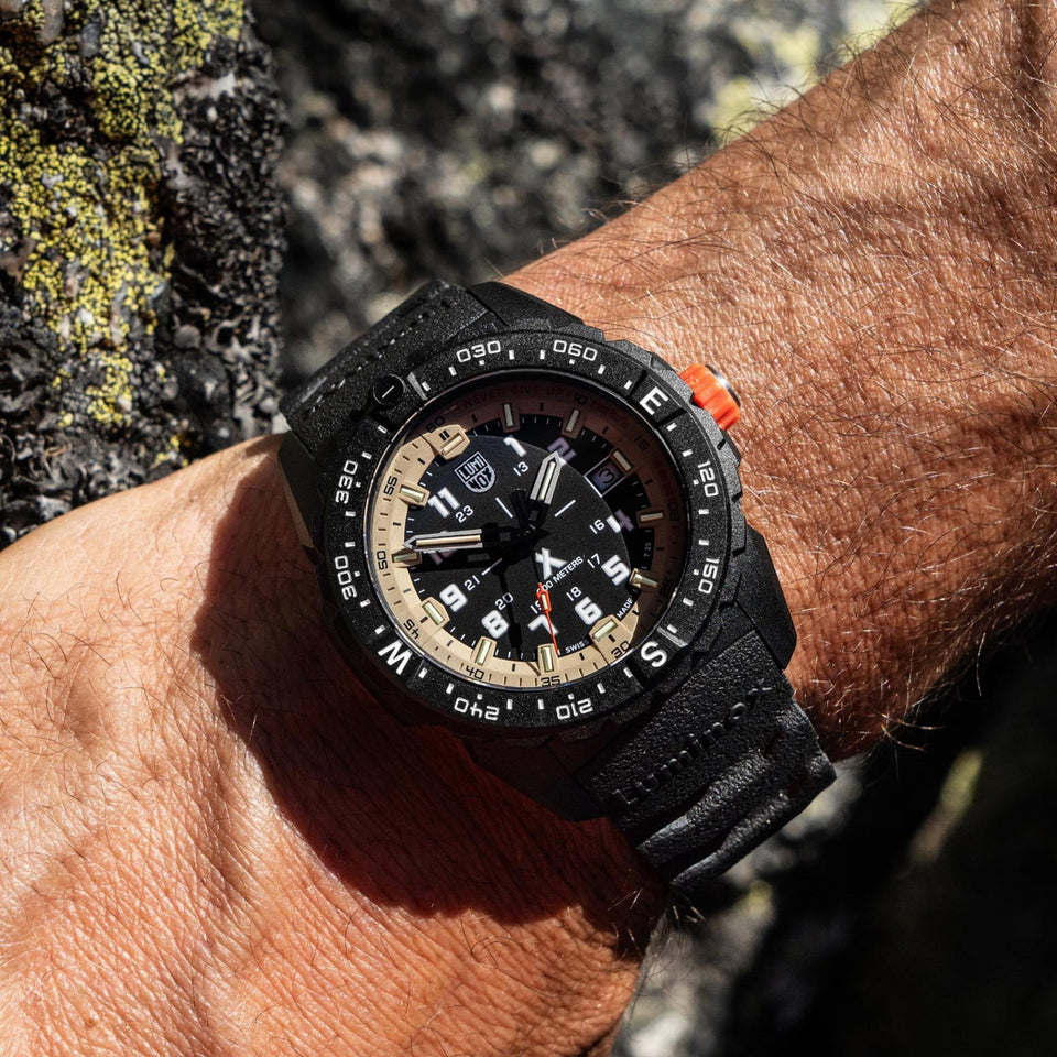 Luminox Bear Grylls Mountain 43mm Black Dial Watch