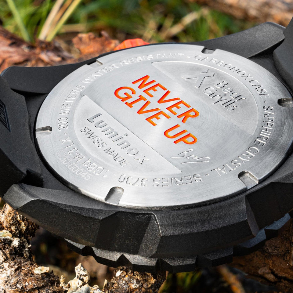 Luminox Bear Grylls Mountain 43mm Black Dial Watch