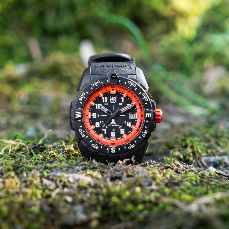 Luminox Bear Grylls Mountain 43mm Black Dial Watch