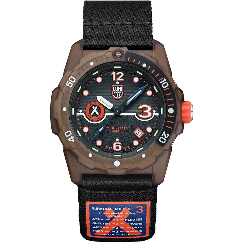 Luminox Bear Grylls Survival ECO 42mm Quartz Canvas Watch