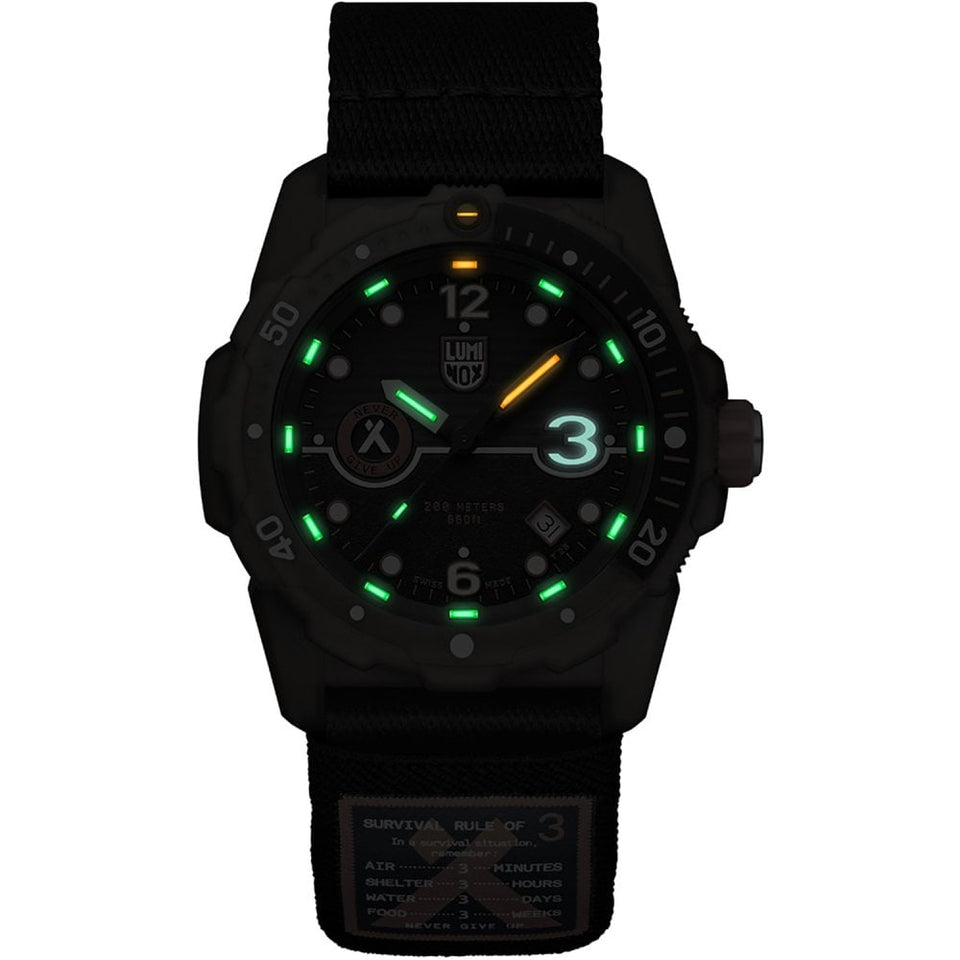 Luminox Bear Grylls Survival ECO 42mm Quartz Canvas Watch