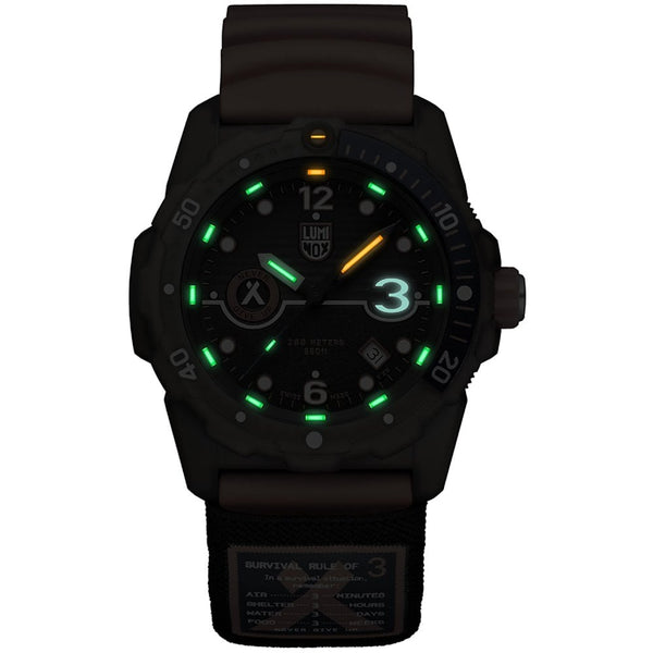 Luminox Bear Grylls Survival ECO 42mm Quartz Rubber Watch