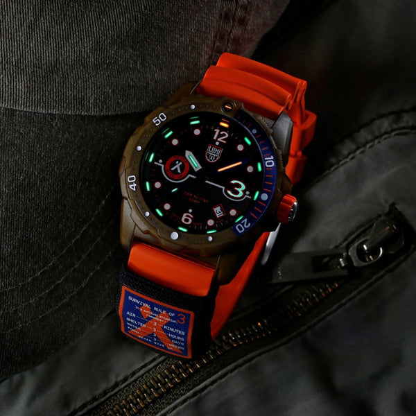 Luminox Bear Grylls Survival ECO 42mm Quartz Rubber Watch