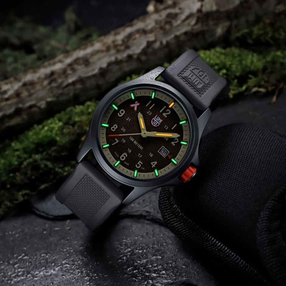 Luminox Bear Grylls Survival Land Outdoor Explorer Grey Strap Watch