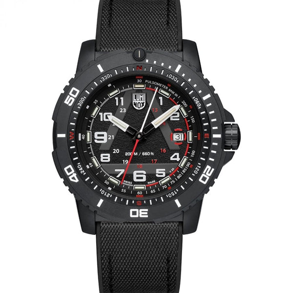 Luminox ICE-SAR 1080 Series Black Dial Textile Finish Strap Watch