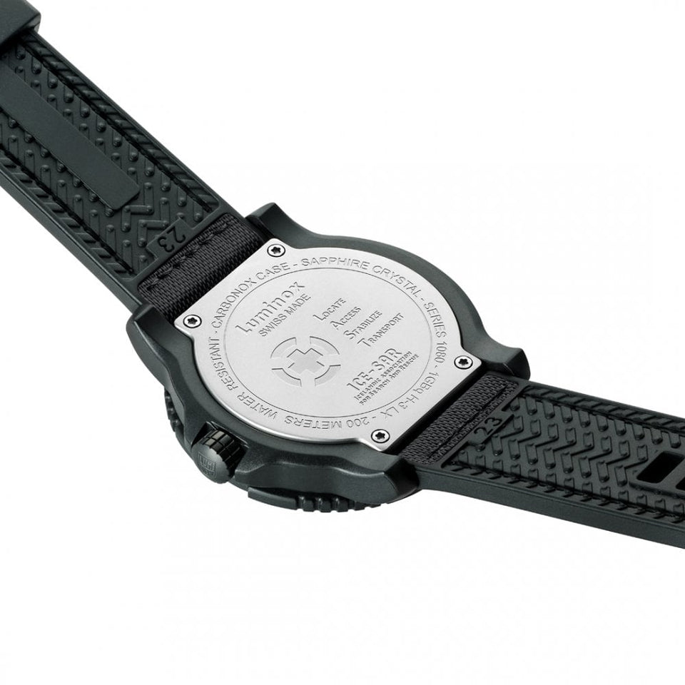 Luminox ICE-SAR 1080 Series Black Dial Textile Finish Strap Watch