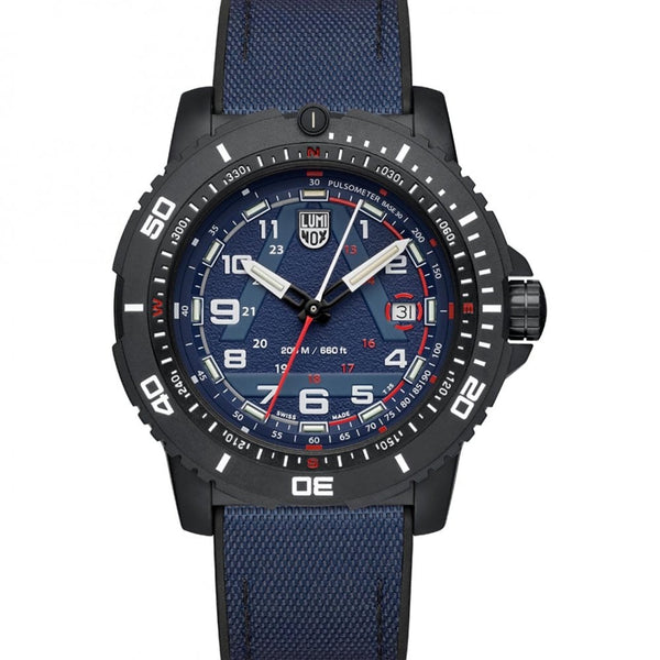 Luminox ICE-SAR 1080 Series Blue Dial Textile Finish Strap Watch