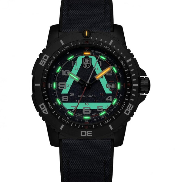 Luminox ICE-SAR 1080 Series Blue Dial Textile Finish Strap Watch