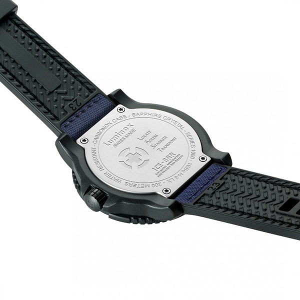 Luminox ICE-SAR 1080 Series Blue Dial Textile Finish Strap Watch