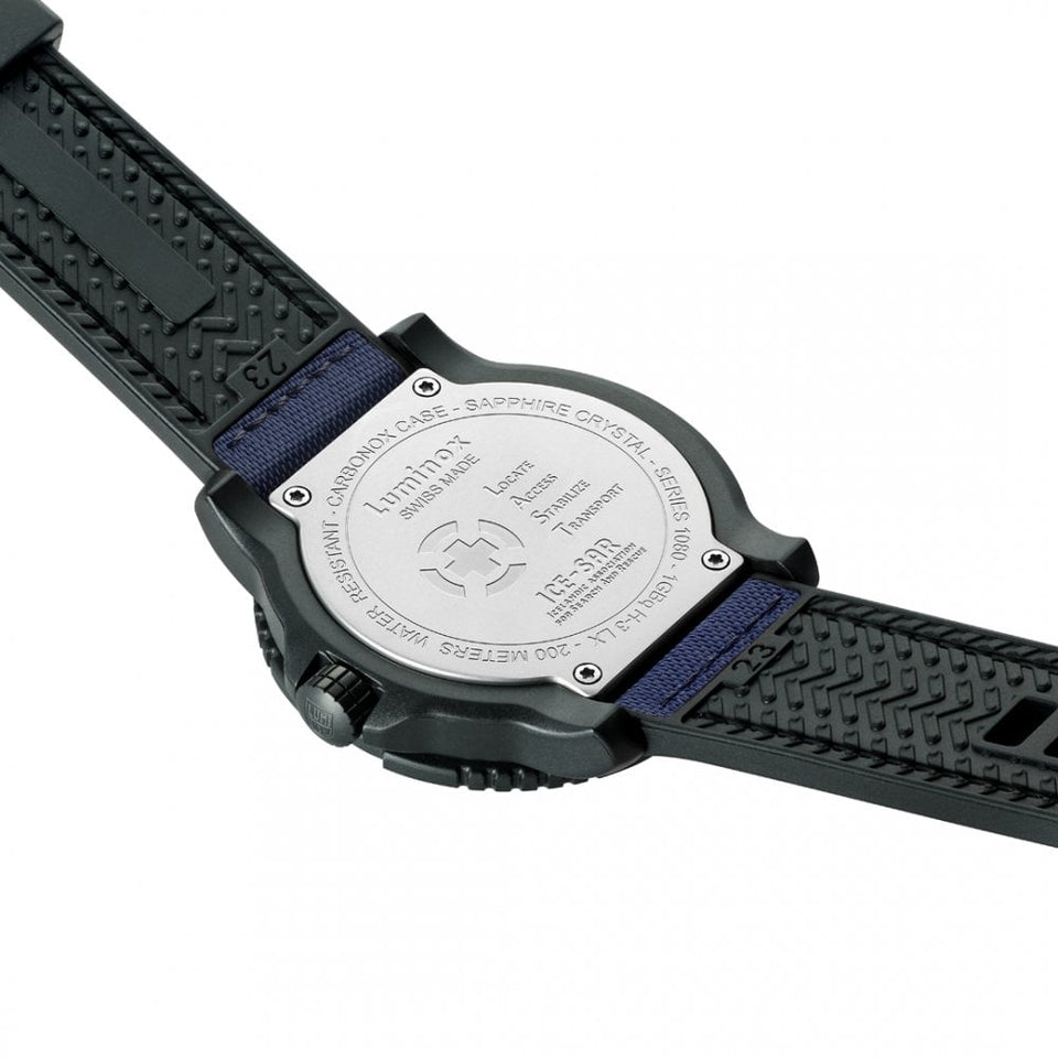 Luminox ICE-SAR 1080 Series Blue Dial Textile Finish Strap Watch
