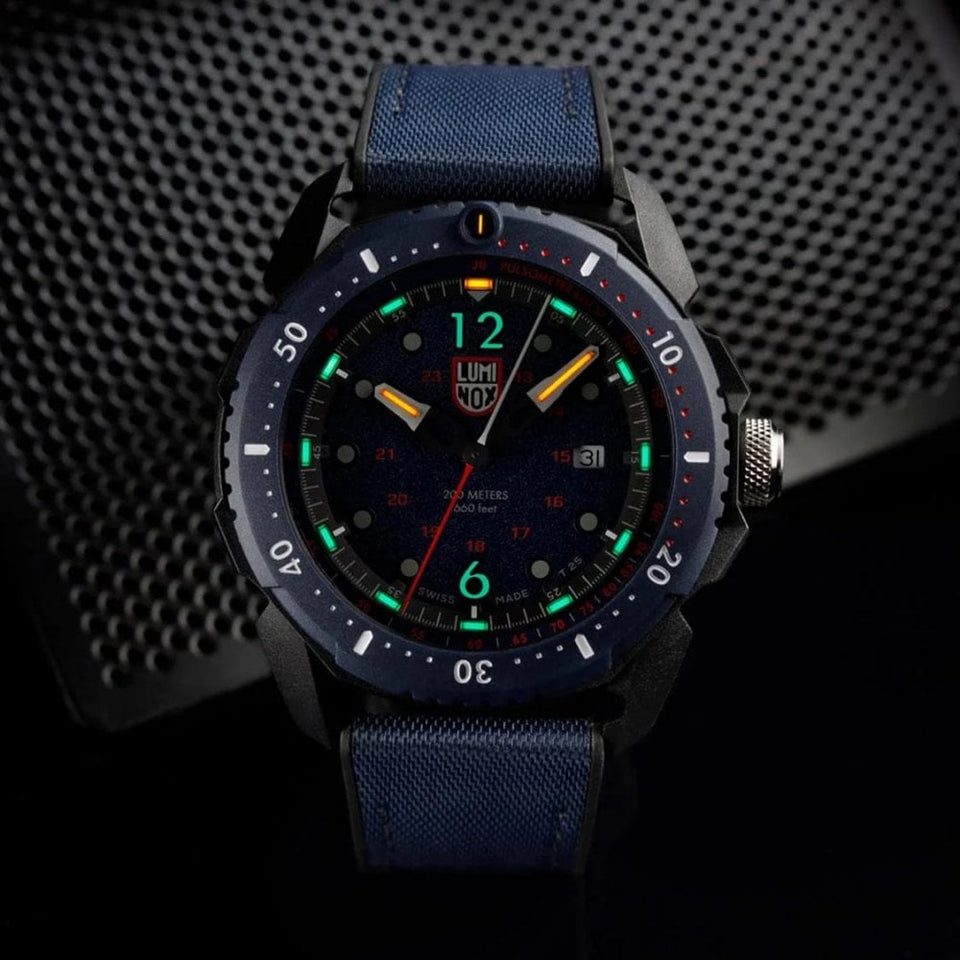 Luminox ICE-SAR 46mm Blue Arctic Watch