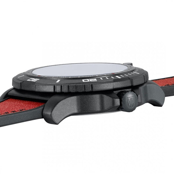 Luminox Limited Edition ICE-SAR 1080 Series Red Dial Textile Finish Strap Watch (XXX/874)