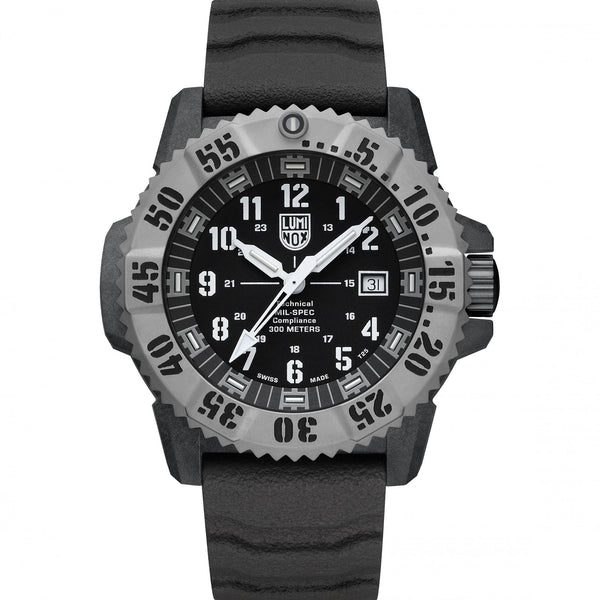 Luminox Men's MIL-SPEC 46mm Black Rubber Military Watch