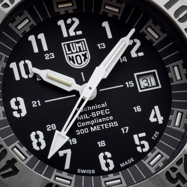 Luminox Men's MIL-SPEC 46mm Black Rubber Military Watch