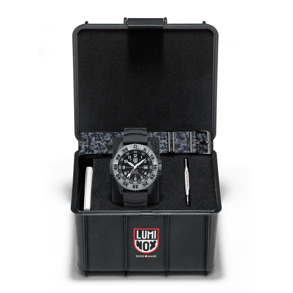 Luminox Men's MIL-SPEC 46mm Black Rubber Military Watch