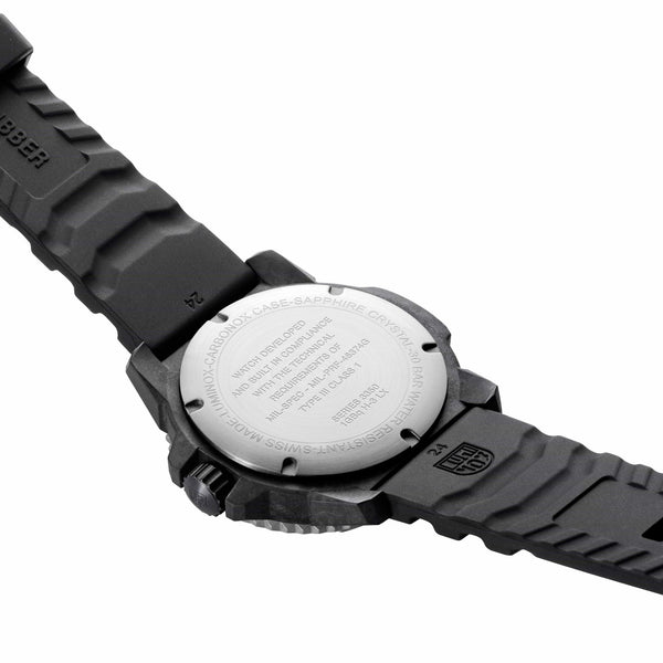 Luminox Men's MIL-SPEC 46mm Black Rubber Military Watch